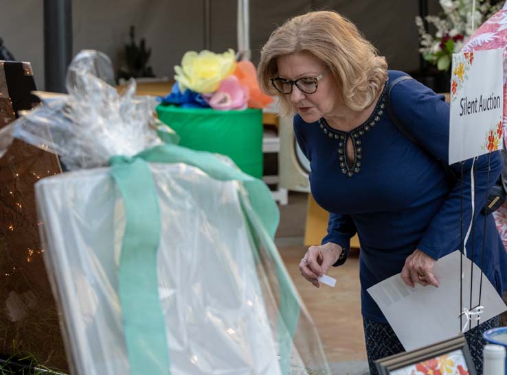 People enjoying the gala