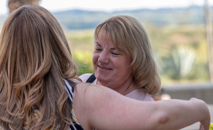 People enjoying the gala