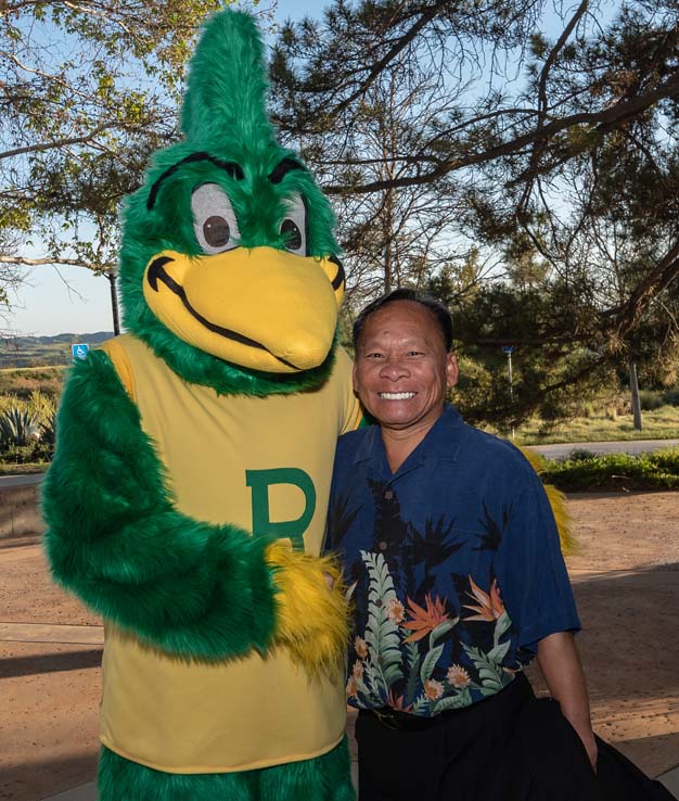 People enjoying the gala