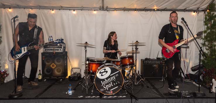 People enjoying the gala