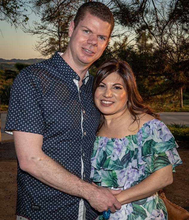 People enjoying the gala