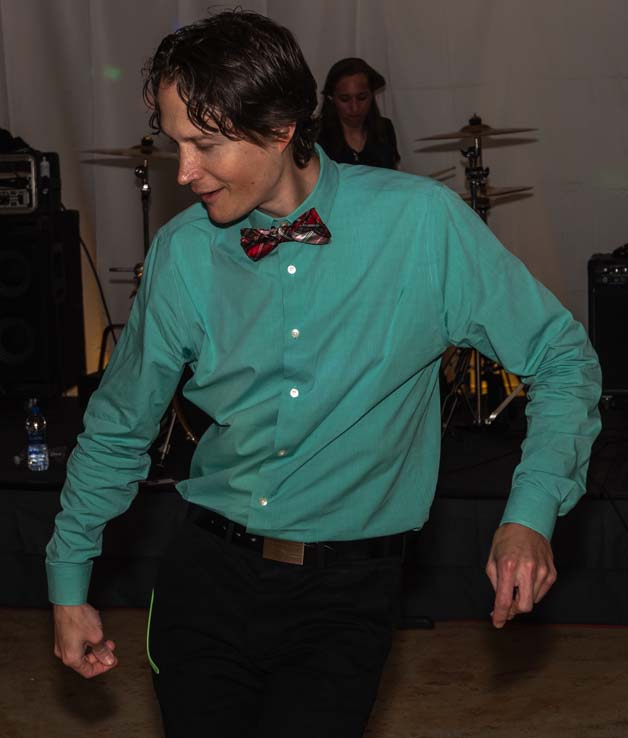 People enjoying the gala