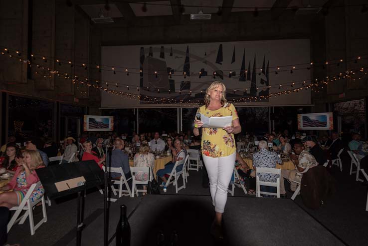 People enjoying the gala