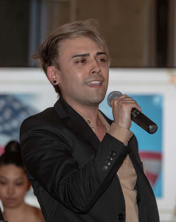 People enjoying the gala