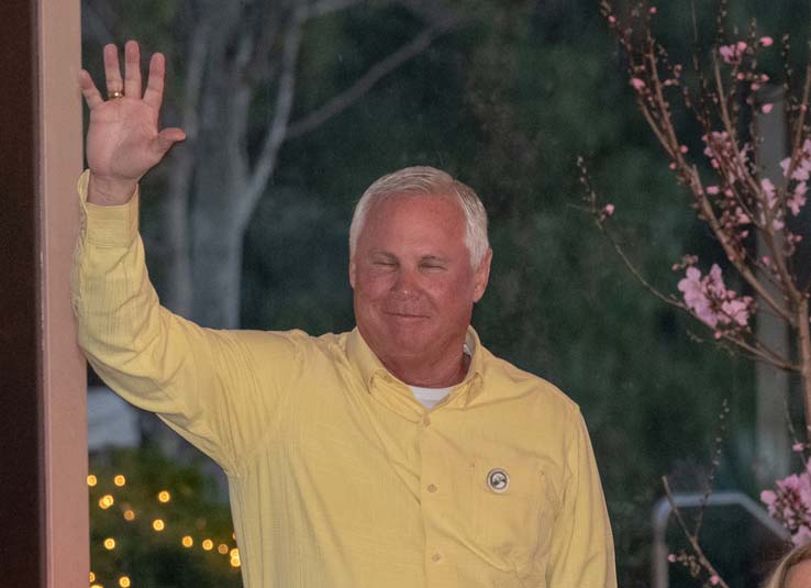 People enjoying the gala