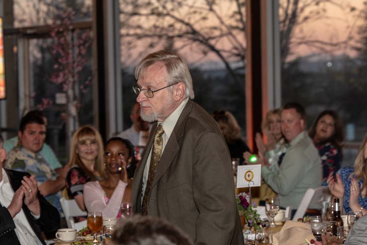 People enjoying the gala