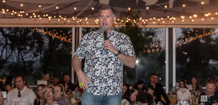 People enjoying the gala