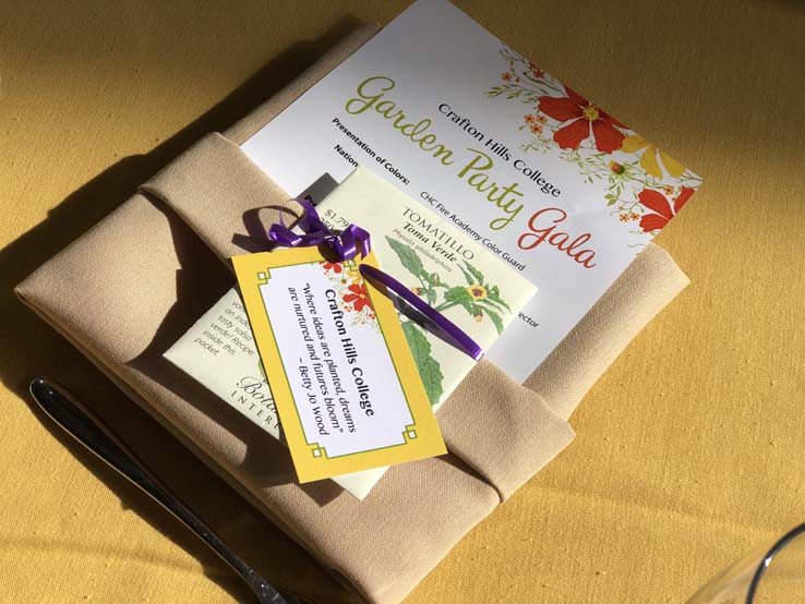 People enjoying the gala