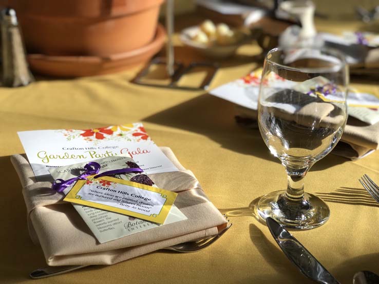 People enjoying the gala