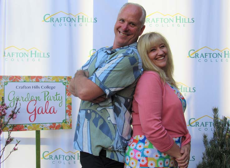 People enjoying the gala