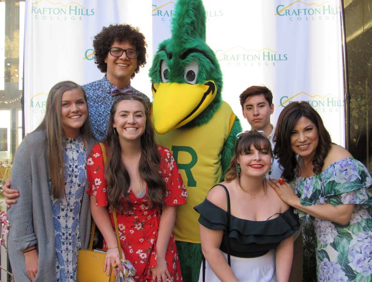 People enjoying the gala