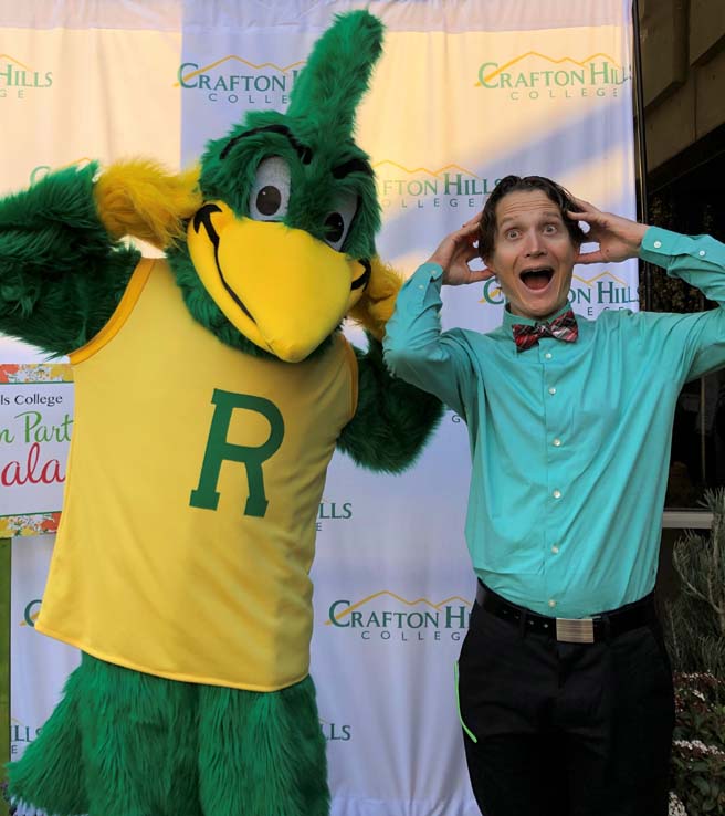 People enjoying the gala