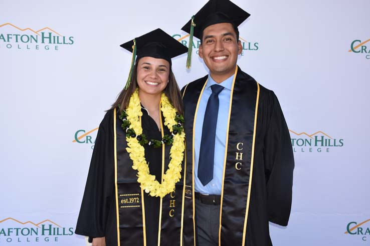 People enjoying Commencement