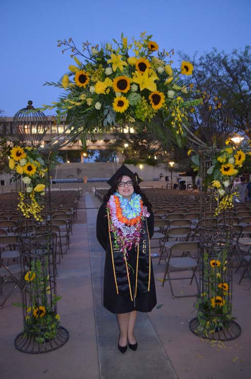 People enjoying Commencement 2019