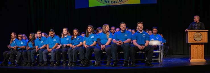Celebrating the EMT Graduation
