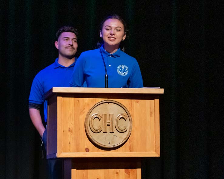 Celebrating the EMT Graduation