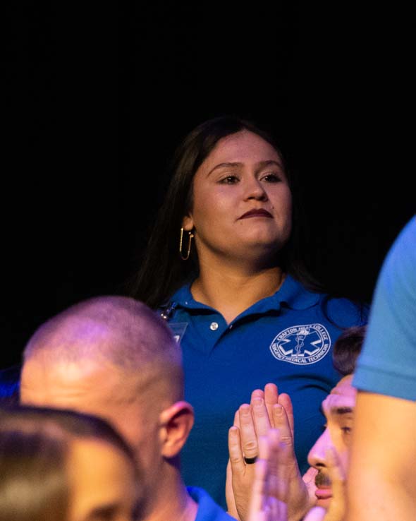 Celebrating the EMT Graduation