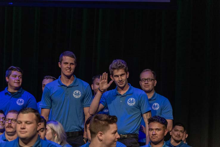 Celebrating the EMT Graduation