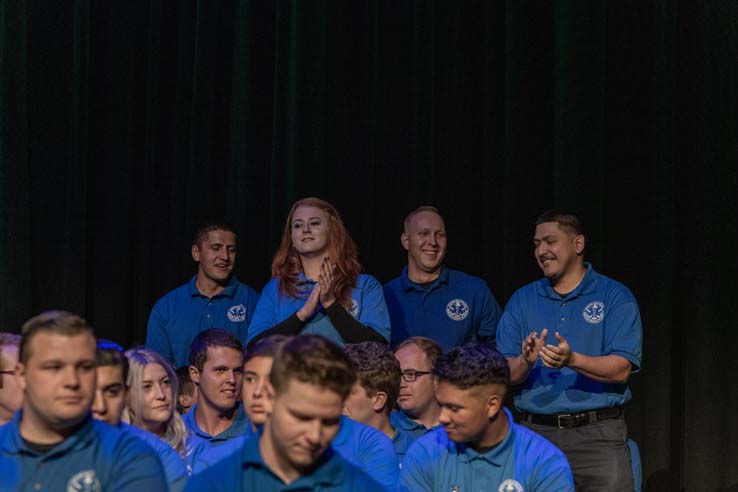 Celebrating the EMT Graduation