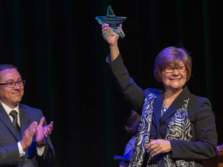 People enjoying the Guardian Scholars Program