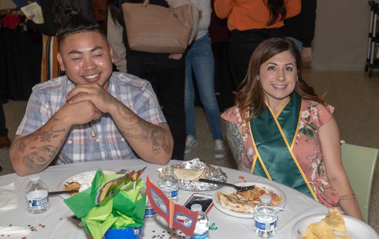 People enjoying the Guardian Scholars Program