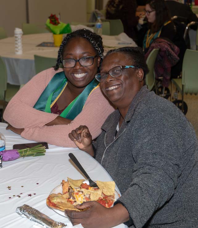 People enjoying the Guardian Scholars Program