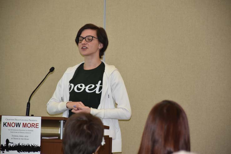 People enjoying Poetry Slam prep