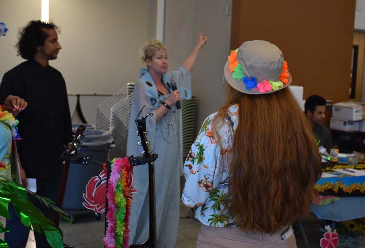 Students enjoying Club Rush