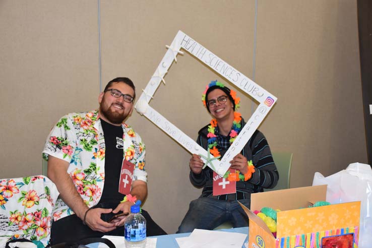 Students enjoying Club Rush