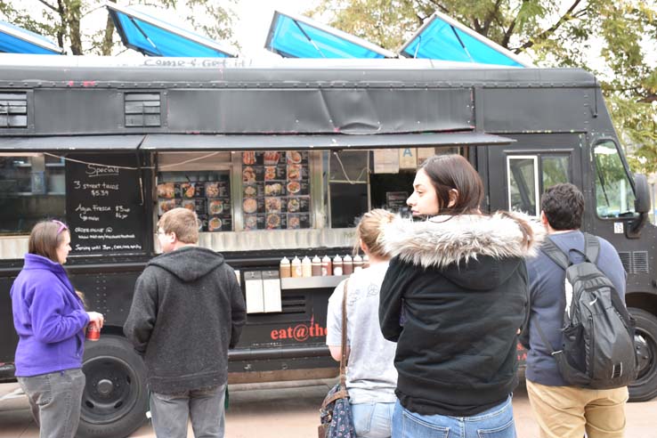 Students enjoying Club Rush