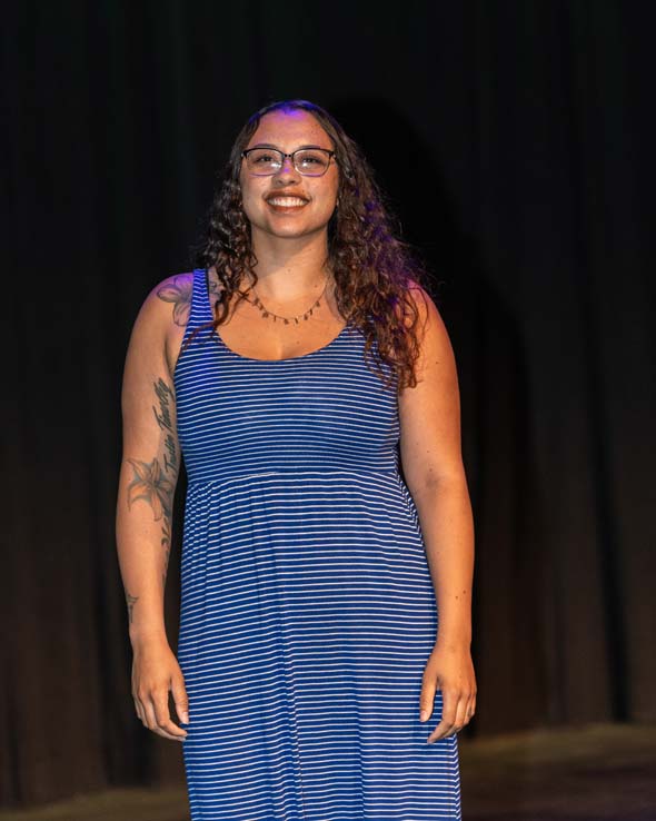 People enjoying Scholars Convocation