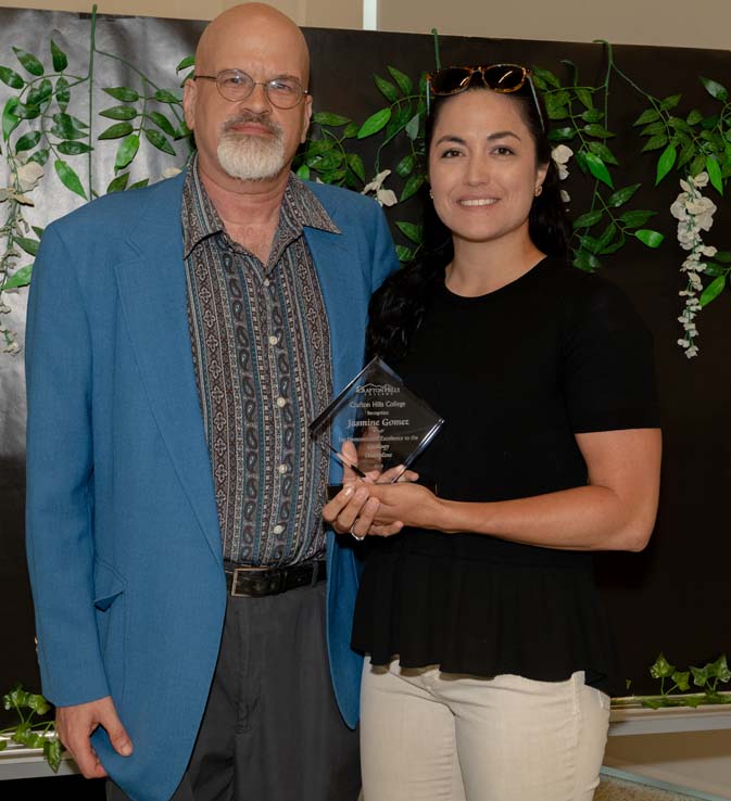 People enjoying the Student Recognition Dinner