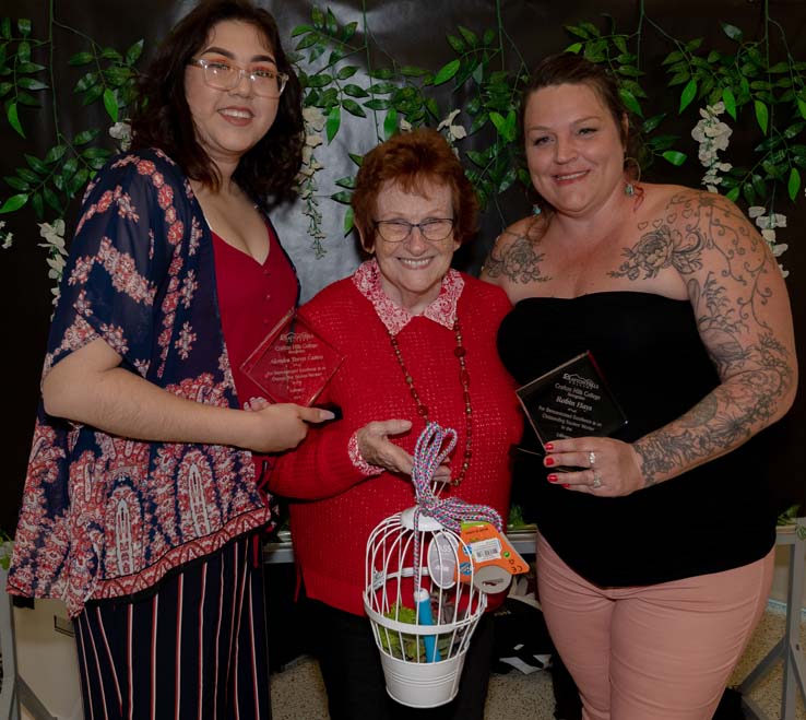 People enjoying the Student Recognition Dinner
