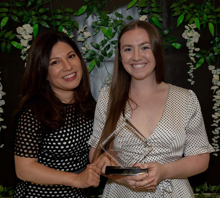 People enjoying the Student Recognition Dinner