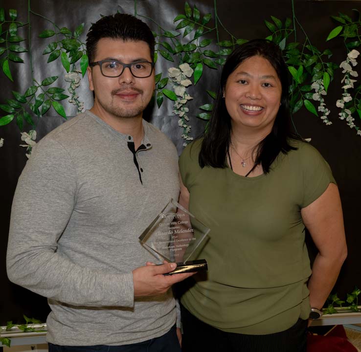 People enjoying the Student Recognition Dinner