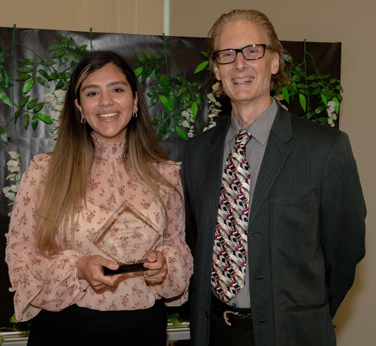 People enjoying the Student Recognition Dinner