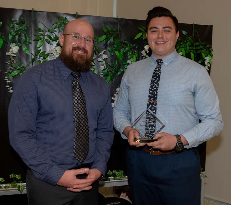 People enjoying the Student Recognition Dinner