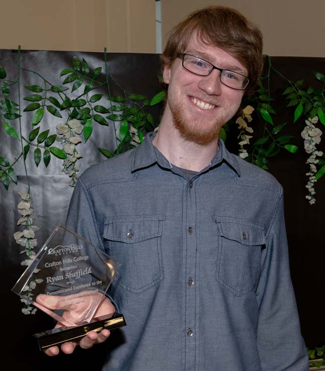 People enjoying the Student Recognition Dinner