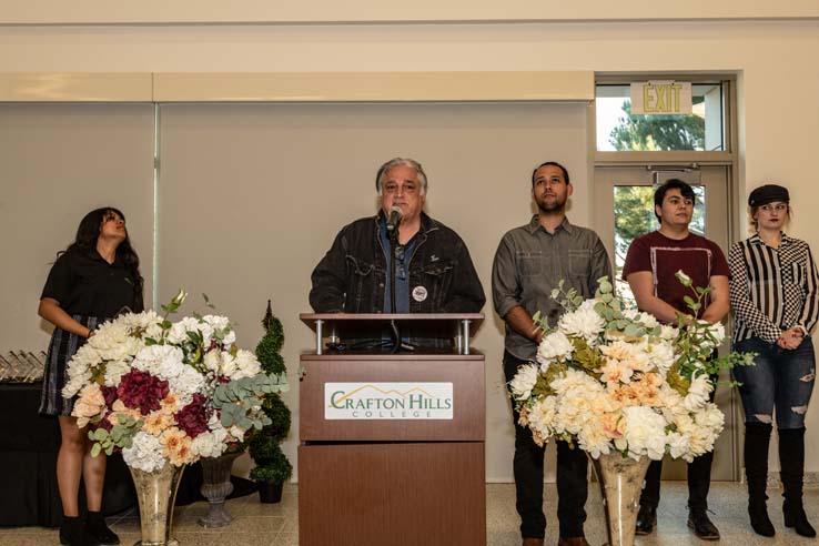 People enjoying the Student Recognition Dinner