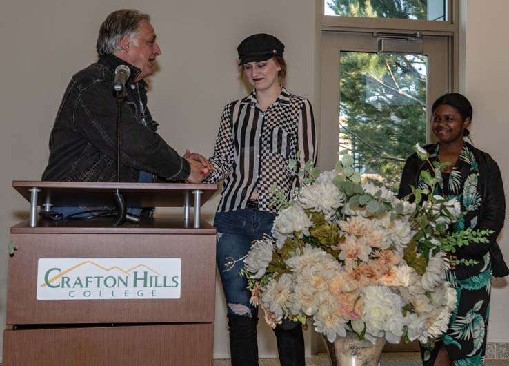 People enjoying the Student Recognition Dinner