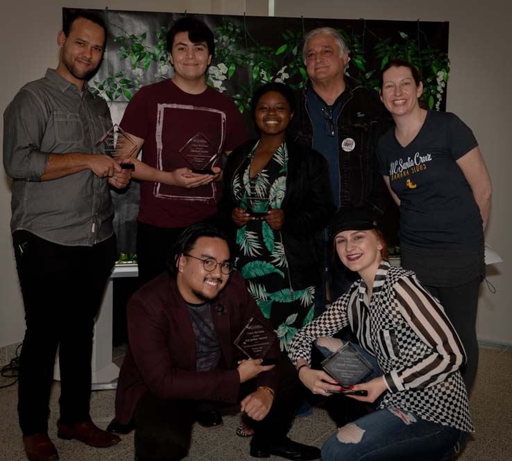 People enjoying the Student Recognition Dinner