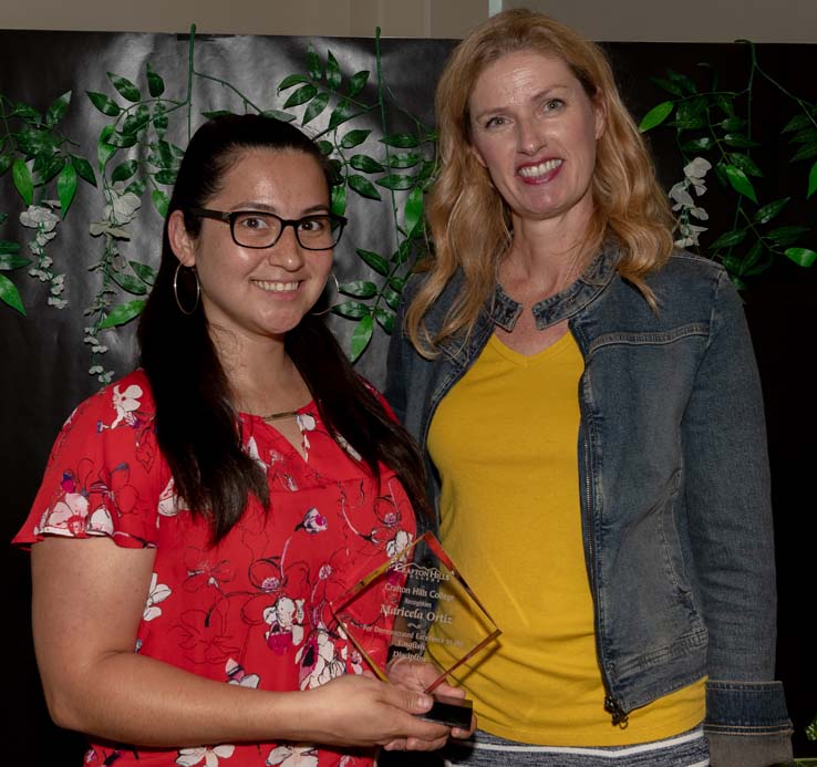 People enjoying the Student Recognition Dinner
