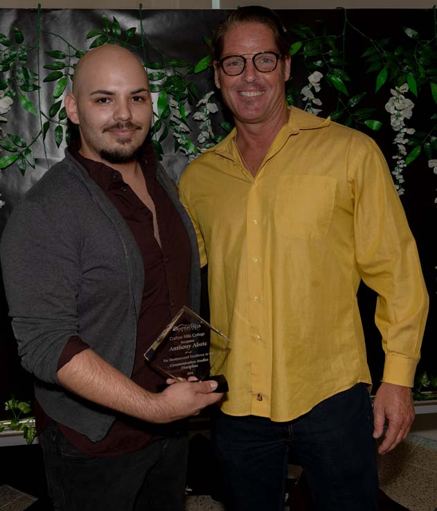 People enjoying the Student Recognition Dinner