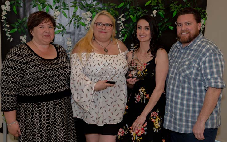 People enjoying the Student Recognition Dinner