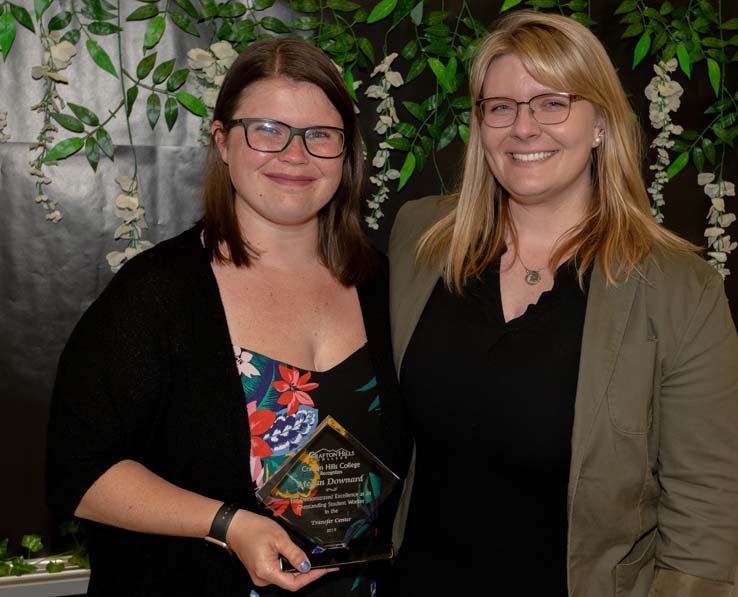 People enjoying the Student Recognition Dinner