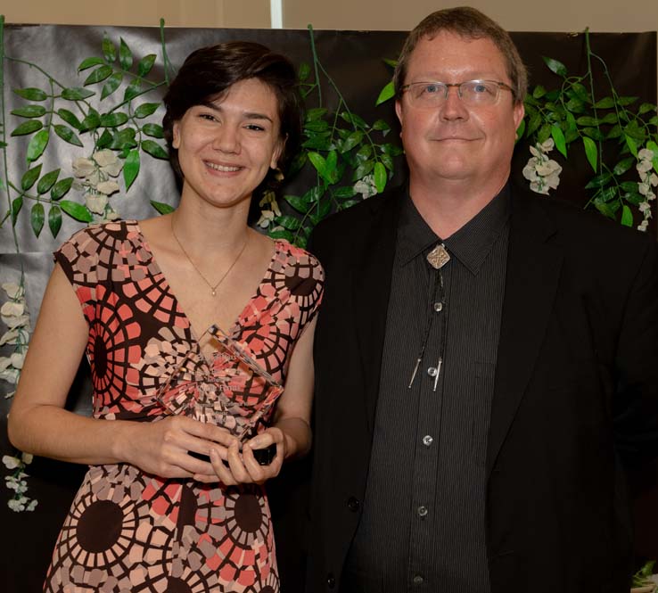 People enjoying the Student Recognition Dinner