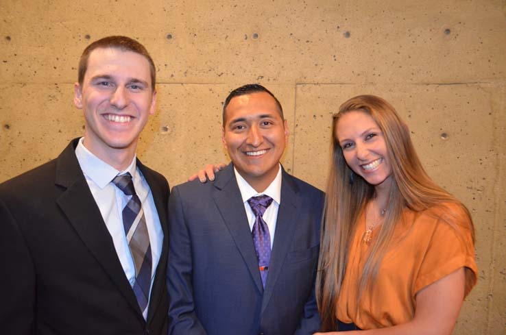 People at the Paramedic Graduation