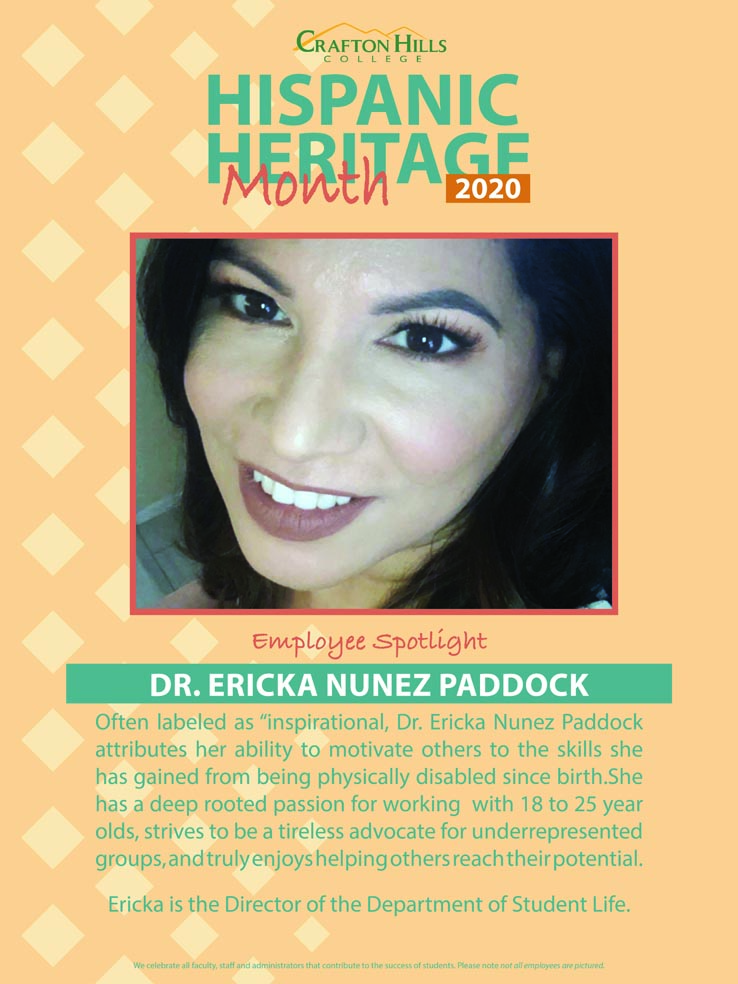 Hispanic Heritage Month Employee Profile photo and text. Link to full text below image