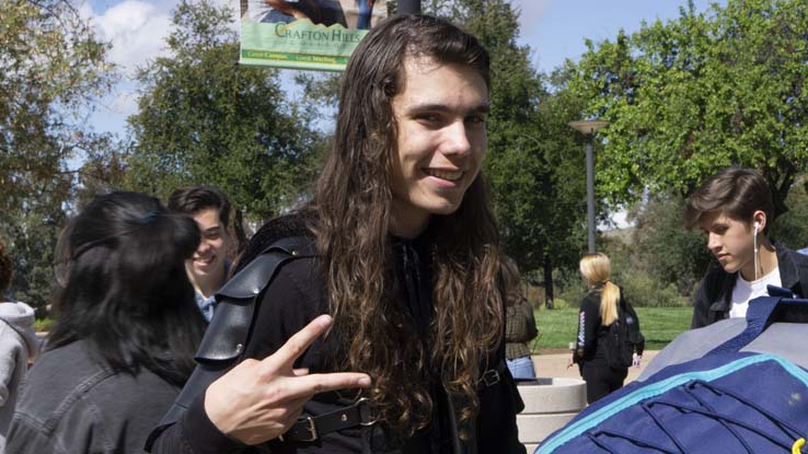 People enjoying Club Rush and the Health Fair