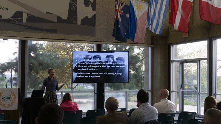 Students at the Honors Research Conference